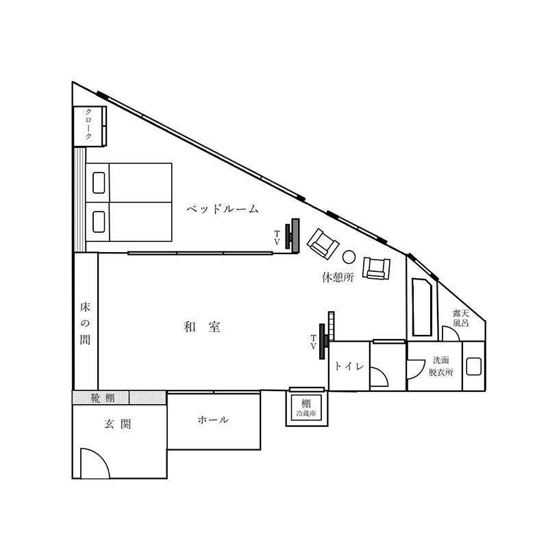 月の間 間取り図