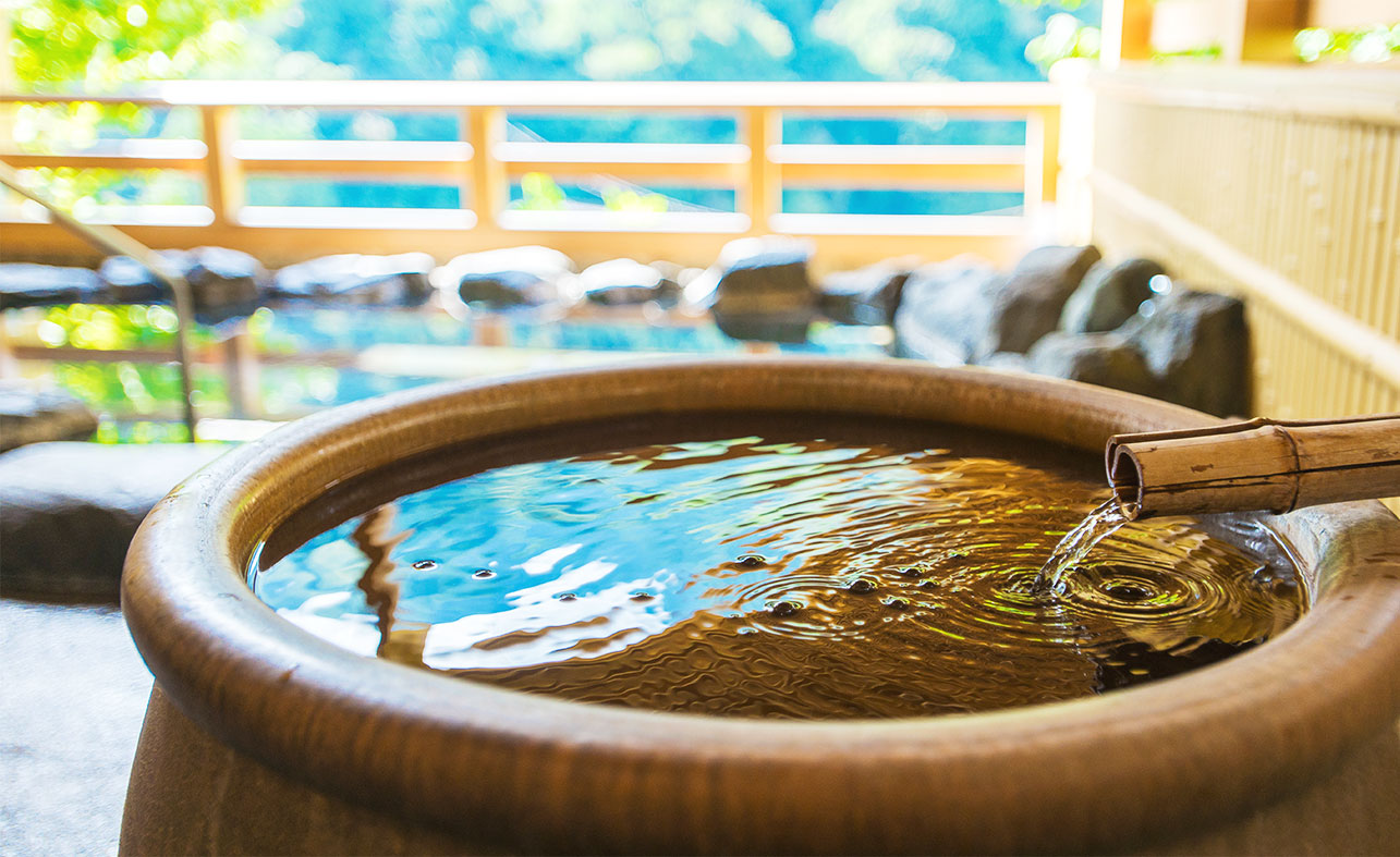 貸切露天風呂 岩の湯・せせらぎ